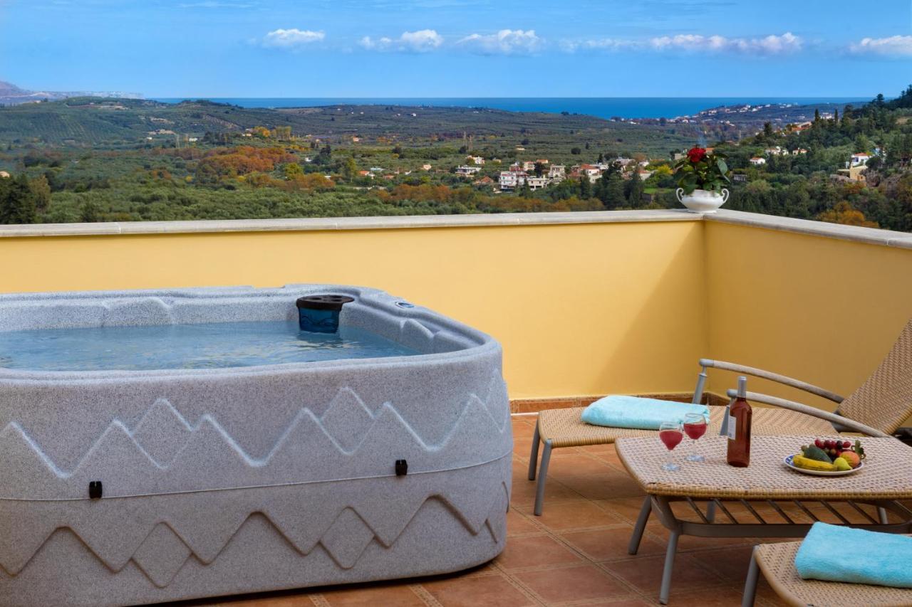 Villa Erontas - Private Heated Jacuzzi Makhairoí Exterior foto
