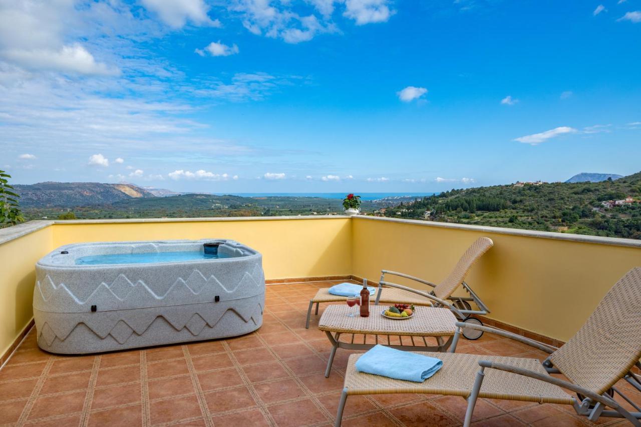 Villa Erontas - Private Heated Jacuzzi Makhairoí Exterior foto